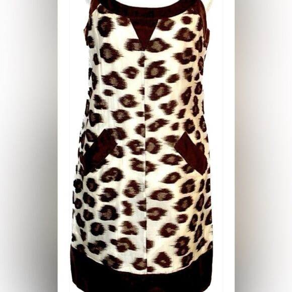 Diane Von Furstenberg Woman’s Sheath Midi Size 8. Cotton/silk Blend. See Video - Picture 11 of 13